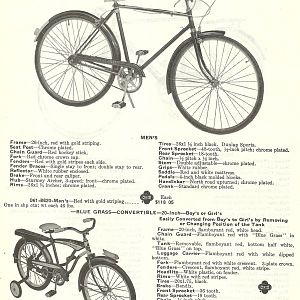 1962 Belknap Bluegrass Bicycles