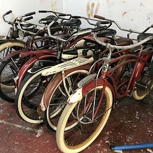 Some prewar bikes.