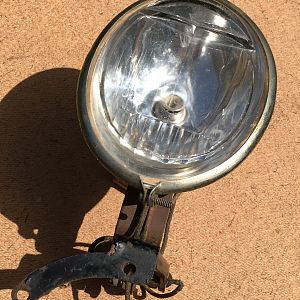 Hawthorne Speedline headlight with horn bracket and switch 2