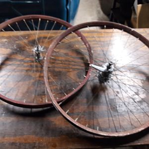 1936, 26" Colson/Shelby Wheels. Nice Riders