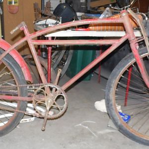 MY SCHWINN WALCO MOTORBIKE BEFORE / MY FIRST RESTORE AFTER 30 YEARS