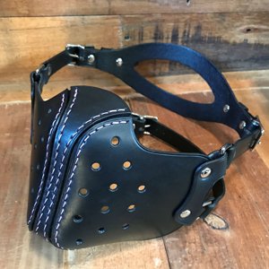 english bridle motorcycle mask