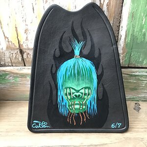 shrunken head splash guards