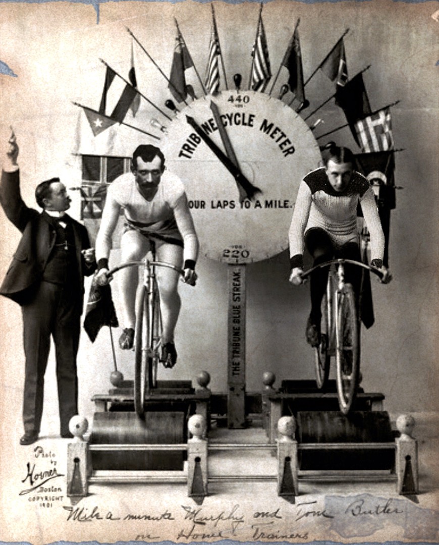 TOC turn of the century stationary racing stand | Antique Bicycles Pre ...