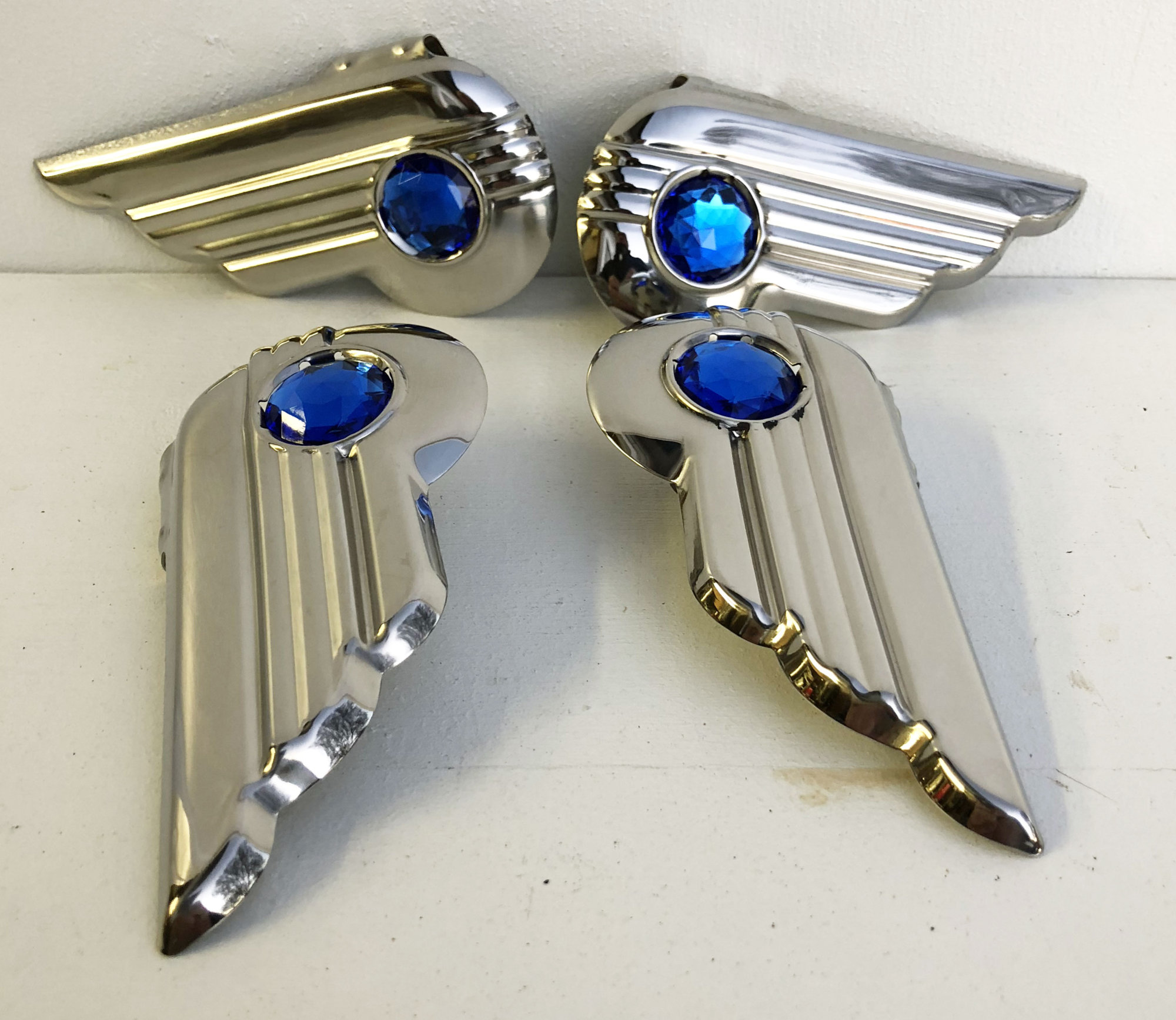 Magna Wingo HUB CAPS Blue back in stock, red and green also available