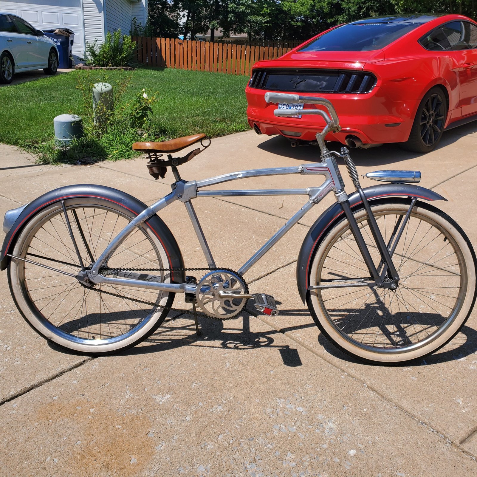 Sold - MAJOR PRICE DROP Hex tube Silver king Complete bike ROUGH