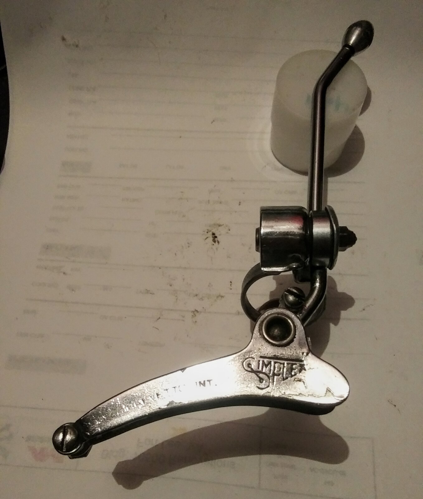 Randonneuse Motobecane Vintage - Dérailleur Huret Suicide - Vélo Collection Eroica