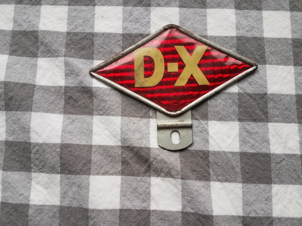 Old DX License Plate Topper | Sell - Trade: Bicycle Parts, Accessories ...