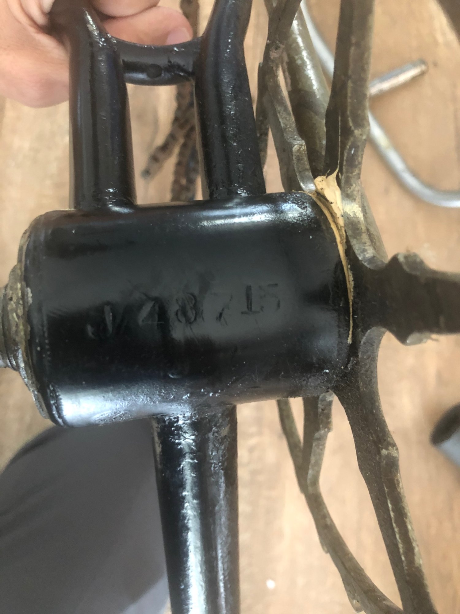 NEED HELP TO ID 20s-30s MOTORBIKE bicycle FRAME | Antique Bicycles