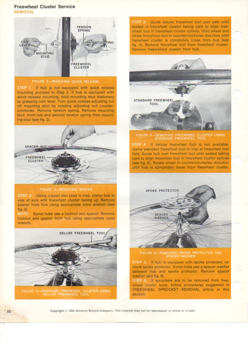 Schwinn Service Manual Volume 1 | Bicycle Restoration Tips | The ...