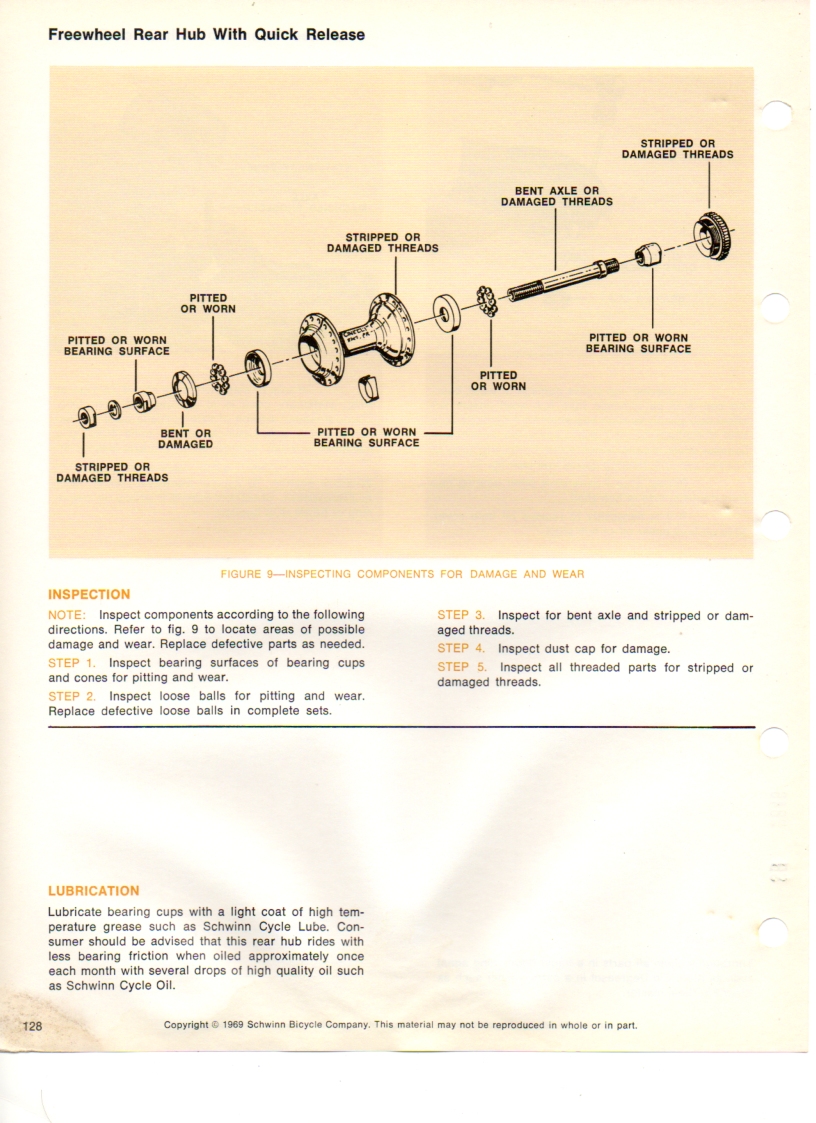 Schwinn Service Manual Volume 1 | Bicycle Restoration Tips | Page 2 ...