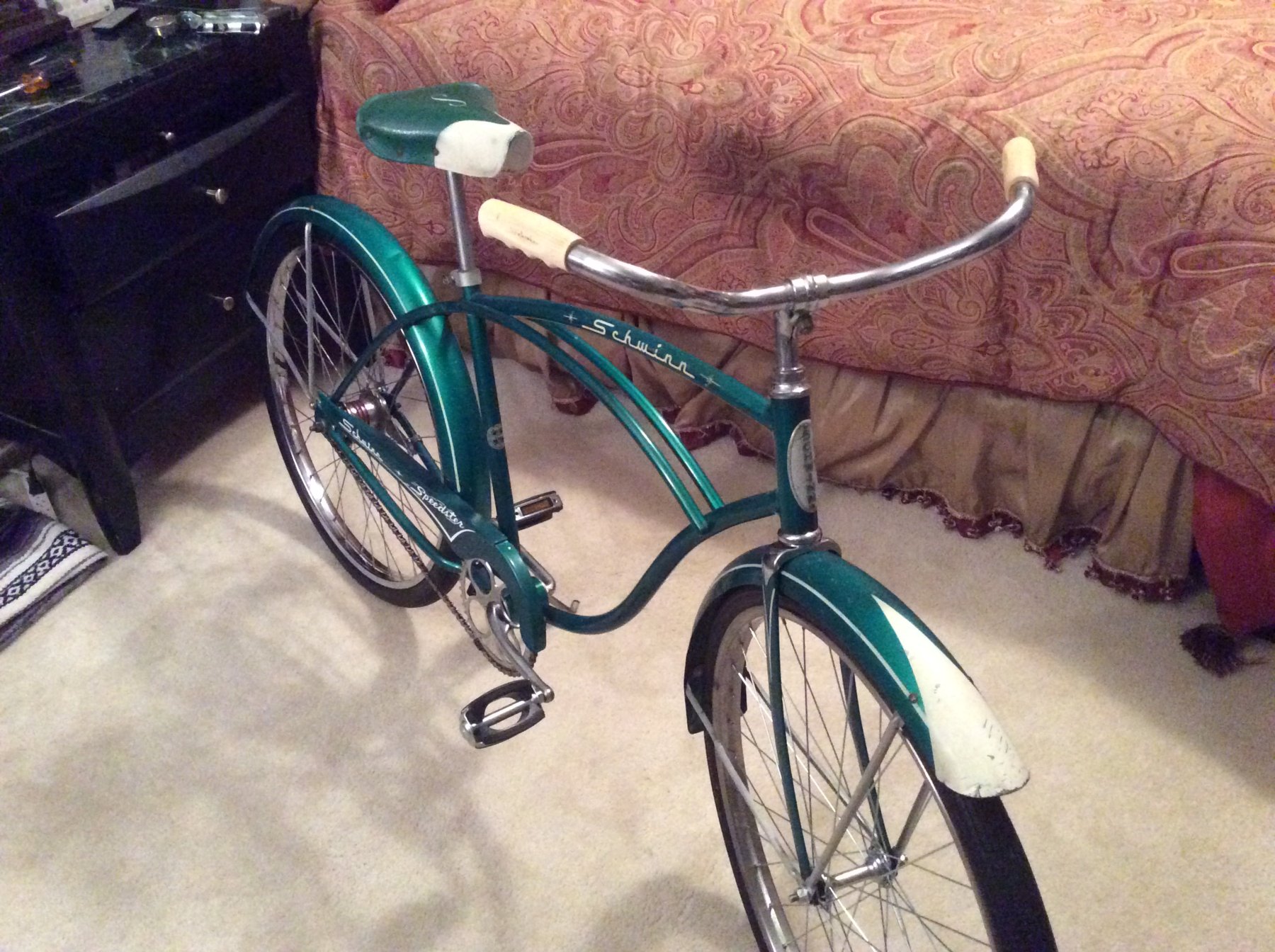 Sold - 1959 Green Schwinn Speedster. Beautiful condition | Archive
