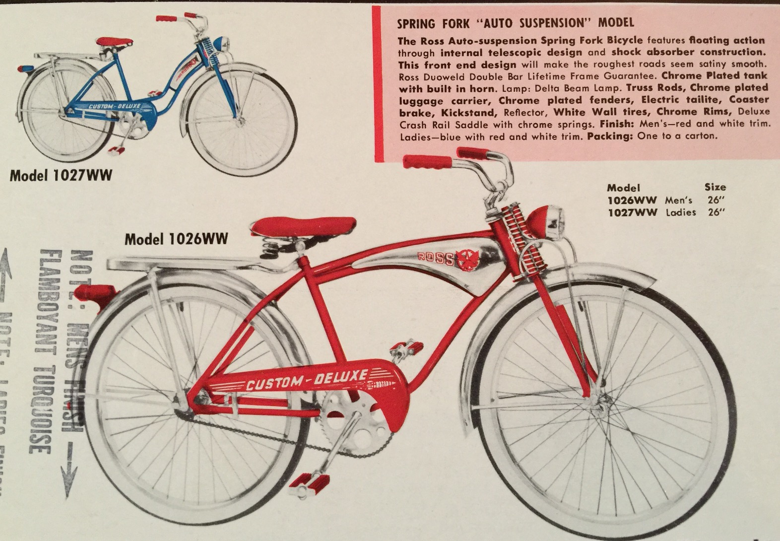 ross super deluxe bicycle