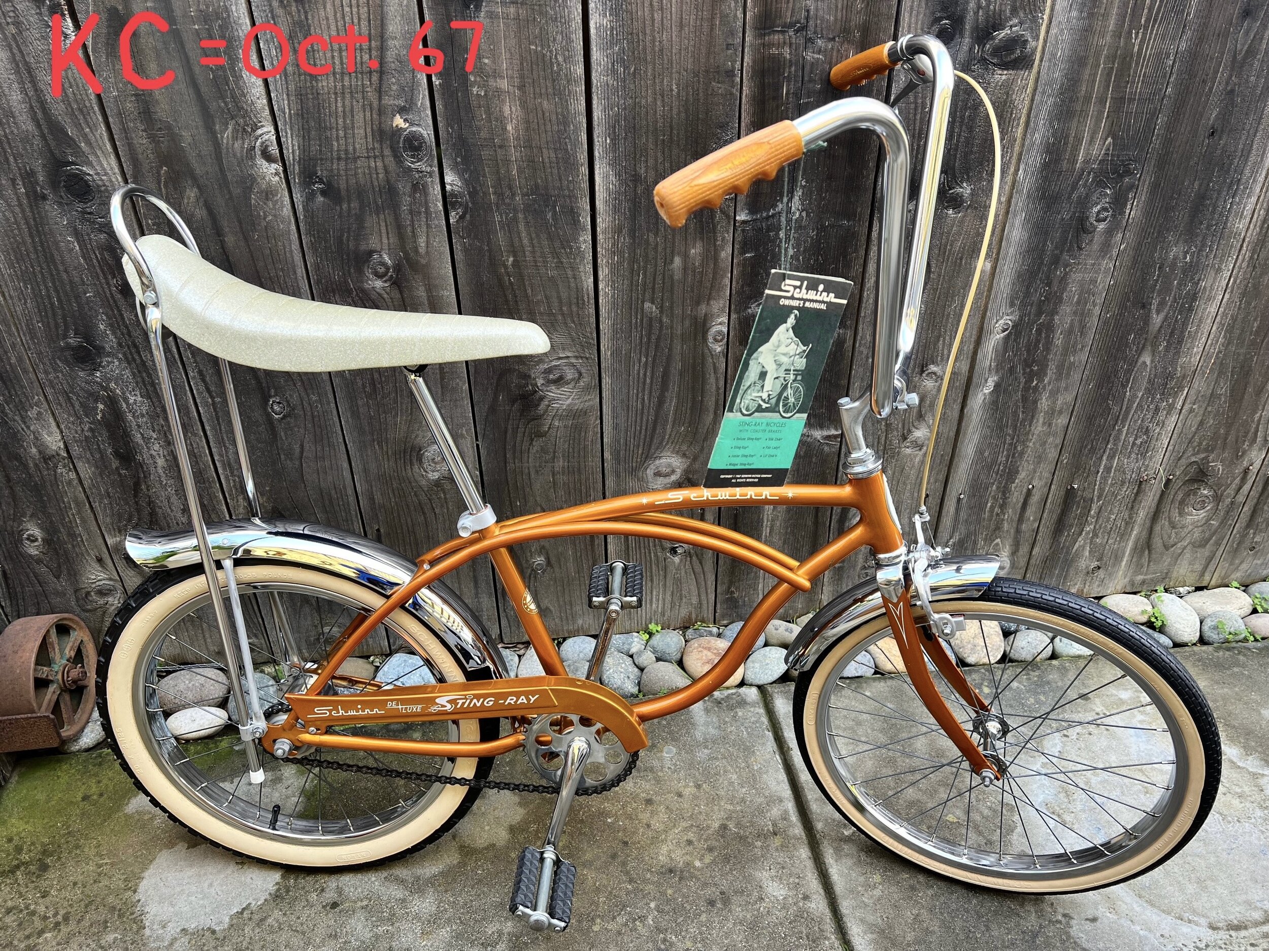 1967 J39-1 Coppertone Deluxe Stingray Birthday Boy | Schwinn