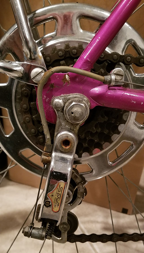 Schwinn varsity best sale rear derailleur