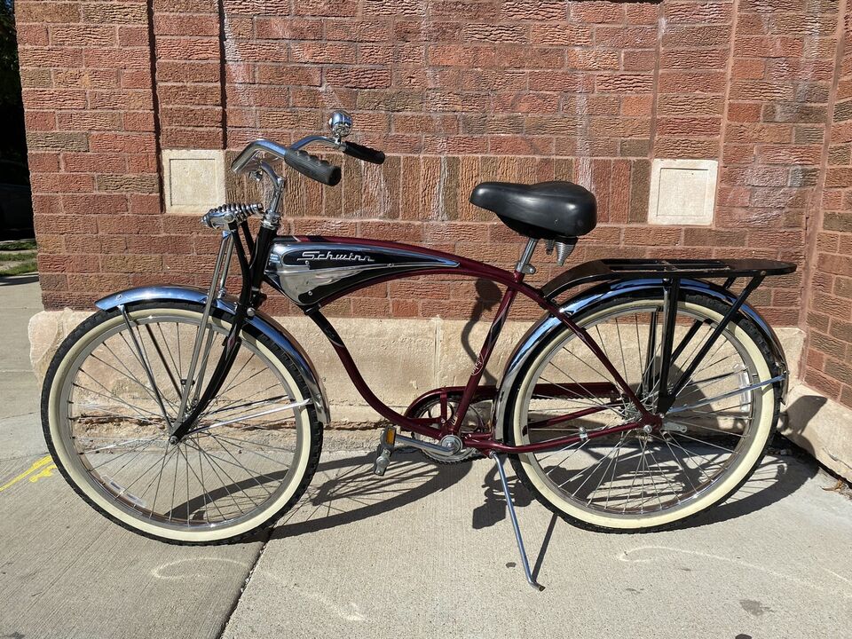Schwinn 100th Year Anniversary Cruiser Deluxe Cruiser Bike Vintage Schwinn  Schwinn Black Phantom Value Vintage