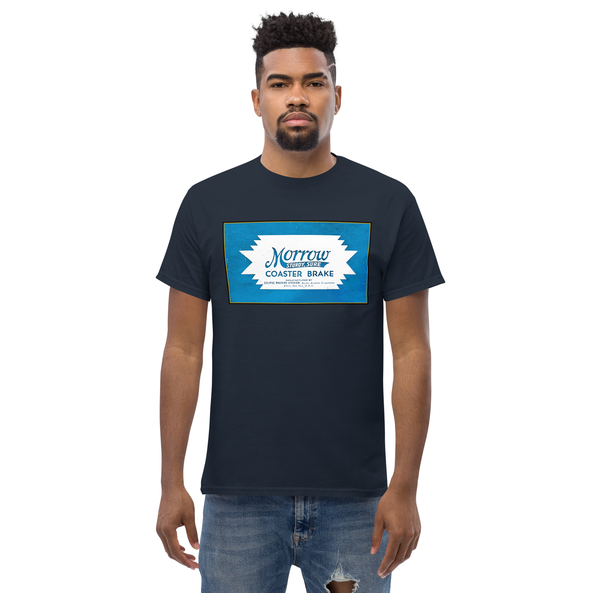 unisex-classic-tee-navy-front-6a50211cbe494.png