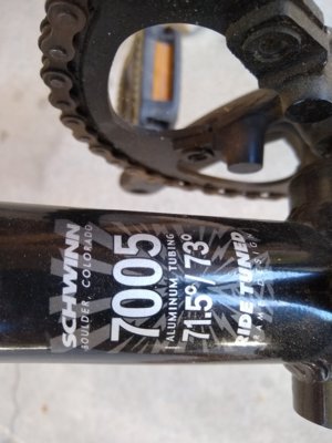 schwinn 7005 aluminum frame