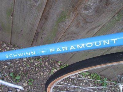 schwinn opaque blue paint