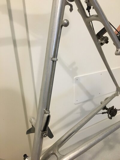 Cadres vélos de route, course aluminum pour homme