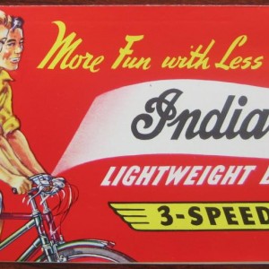 1950's Indian Lightweight Bicycles Brochure