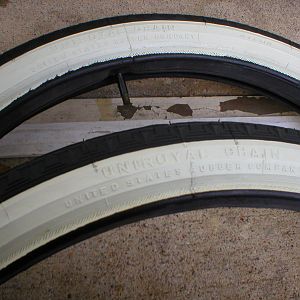 Vintage tire legends and origins and dates