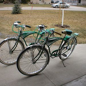 Dueling 1958 Schwinn Jaguars