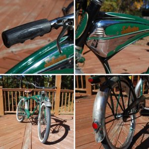 1950 Schwinn green Phantom