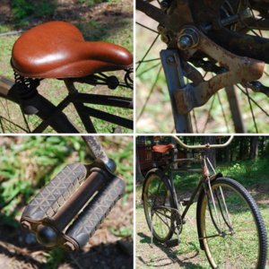 1918 Harley Davidson Motorcyke