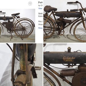 Cyclemotor at Auction