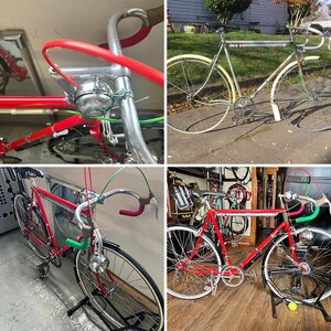 Track bikes