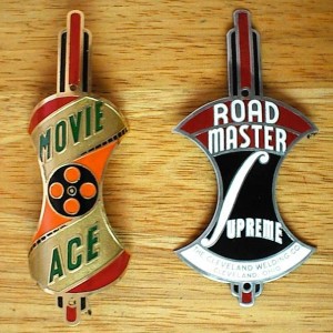 Badge Roadmaster Supreme and Movie Ace