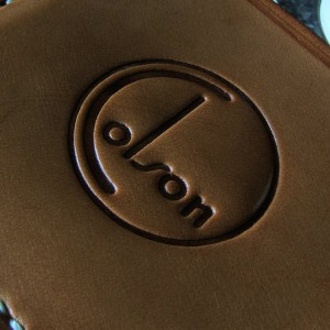 Colson stamp available on accessories and saddles