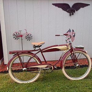 vintage goodyear bicycle