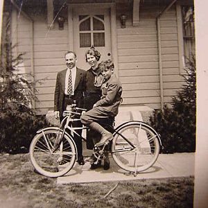 Kid On Bicycle Schwinn