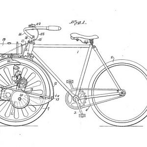 Motor-bicycle-patent