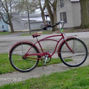 bicycles #1 012 schwinn  hornet  1950  i think