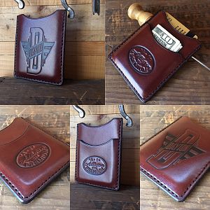 Sold: Dayton Slimline in Brown with black stitch