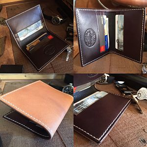 Available: 6-pocket English Bridle 1/2-Wallet