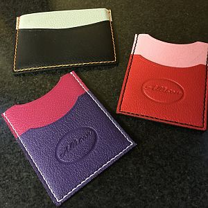 French Goatskin Bicycle Logo Wallets