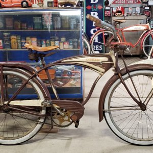 1946, B6, Cadillac Schwinn Autocycle | The Classic And Antique Bicycle ...