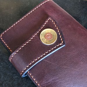 japanese style long wallet in havana saddle & calf