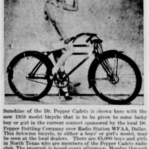 dr pepper bicycle