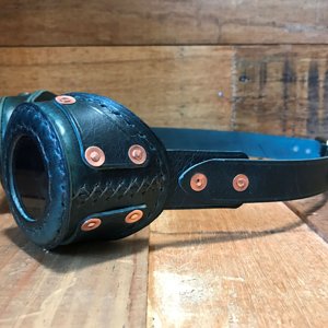 wasteland goggles waxy turquoise badalassi