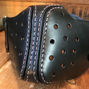 english bridle motorcycle mask