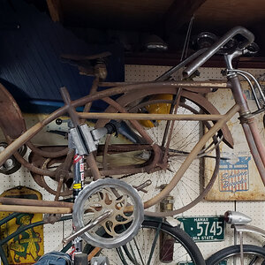 1939 Monark Rocket Motorbike