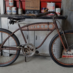 The 1939 Monark Rocket Motorbike