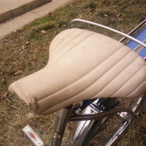 64 Silver King damaged seat