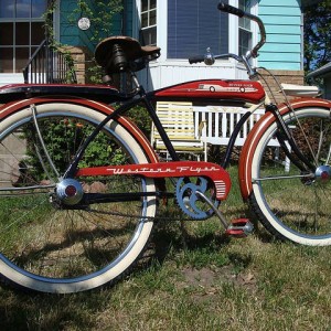 western flyer huffman deluxe as it should look like...long way to go to get there on mine