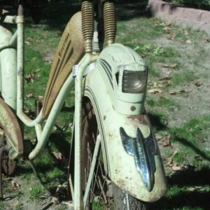 firestone bicycle with sidecar